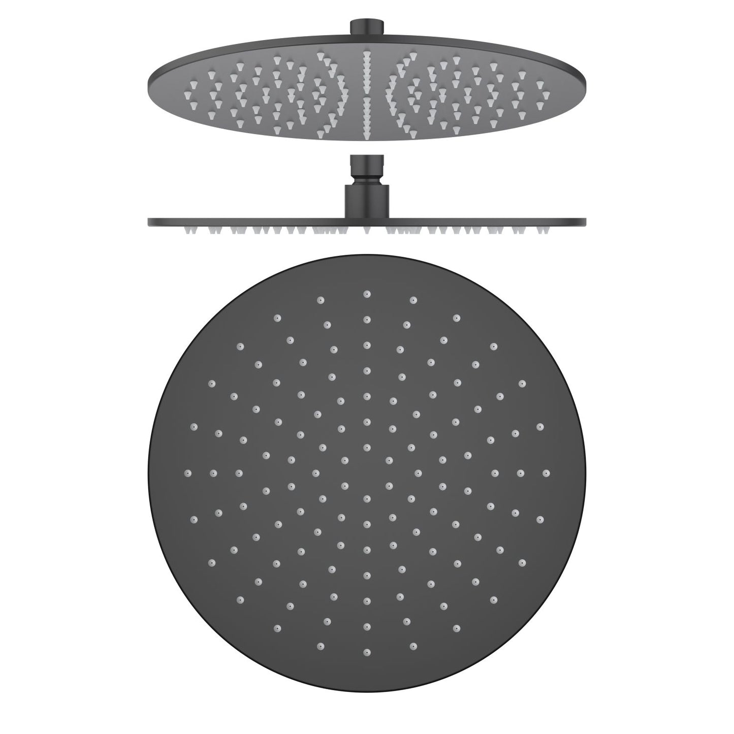 300 mm stainless steel rain shower head with a 6 mm slim profile