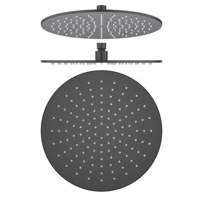 300 mm stainless steel rain shower head with a 6 mm slim profile