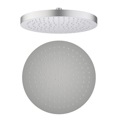 300 mm stainless steel rain shower head with a 25 mm profile
