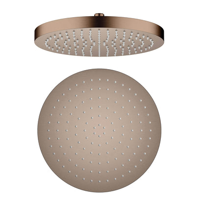 SHC1202 round stainless steel overhead rain shower head