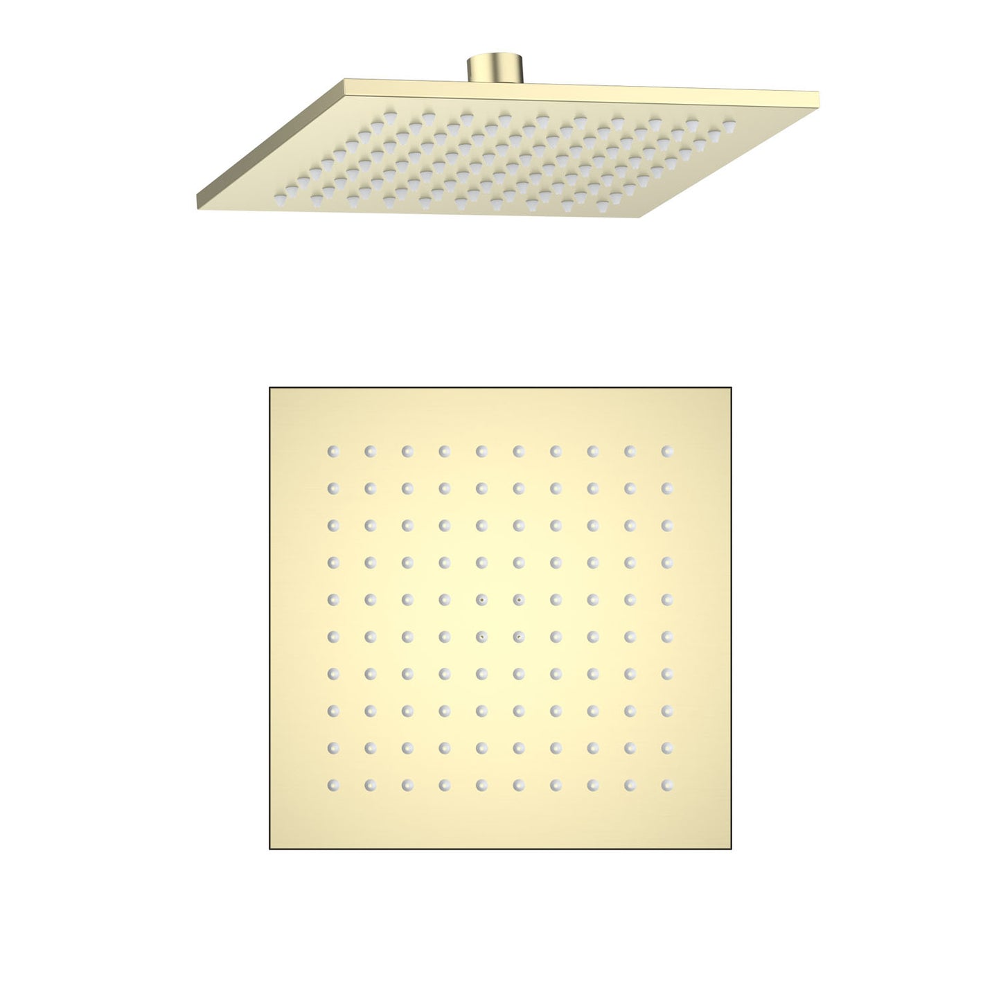 Square Sus304 shower head SHD0801