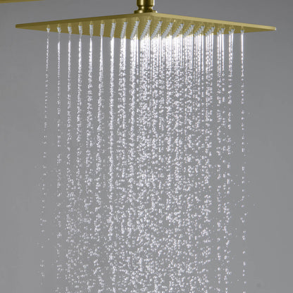 Square Sus304 shower head SHD1001