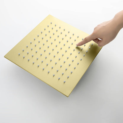 Square Sus304 shower head SHD1001