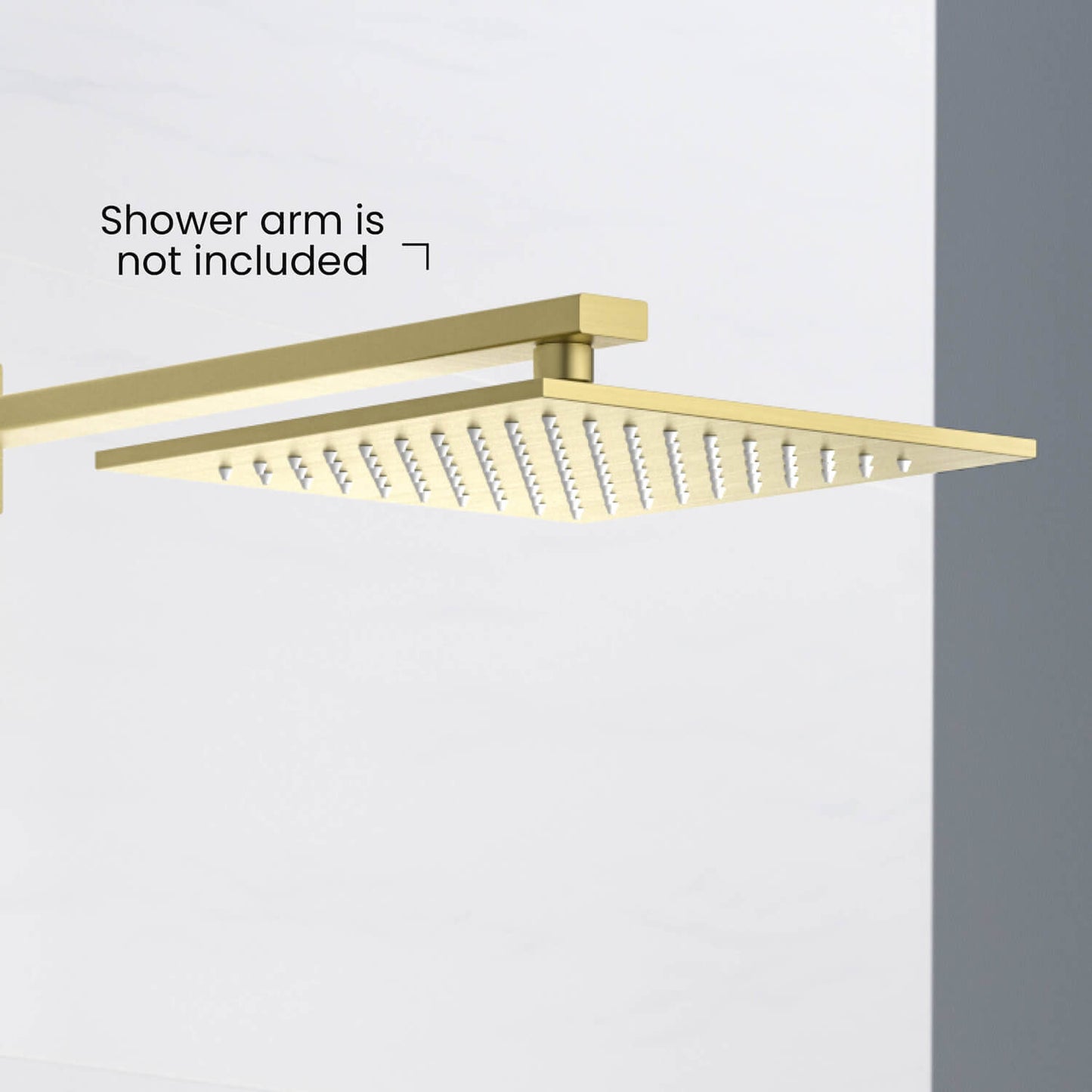 Square Sus304 shower head SHD1001