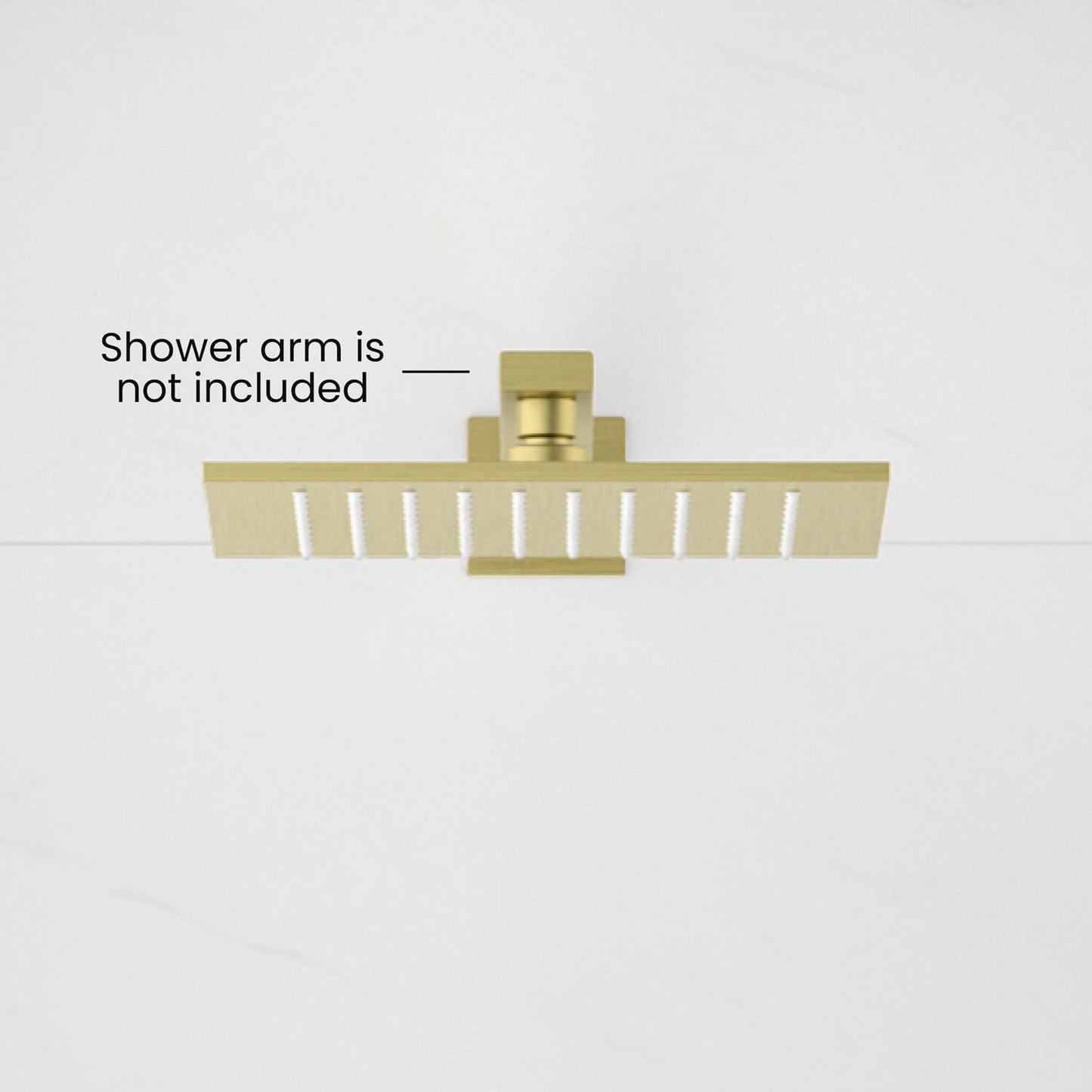 Square Sus304 shower head SHD1001