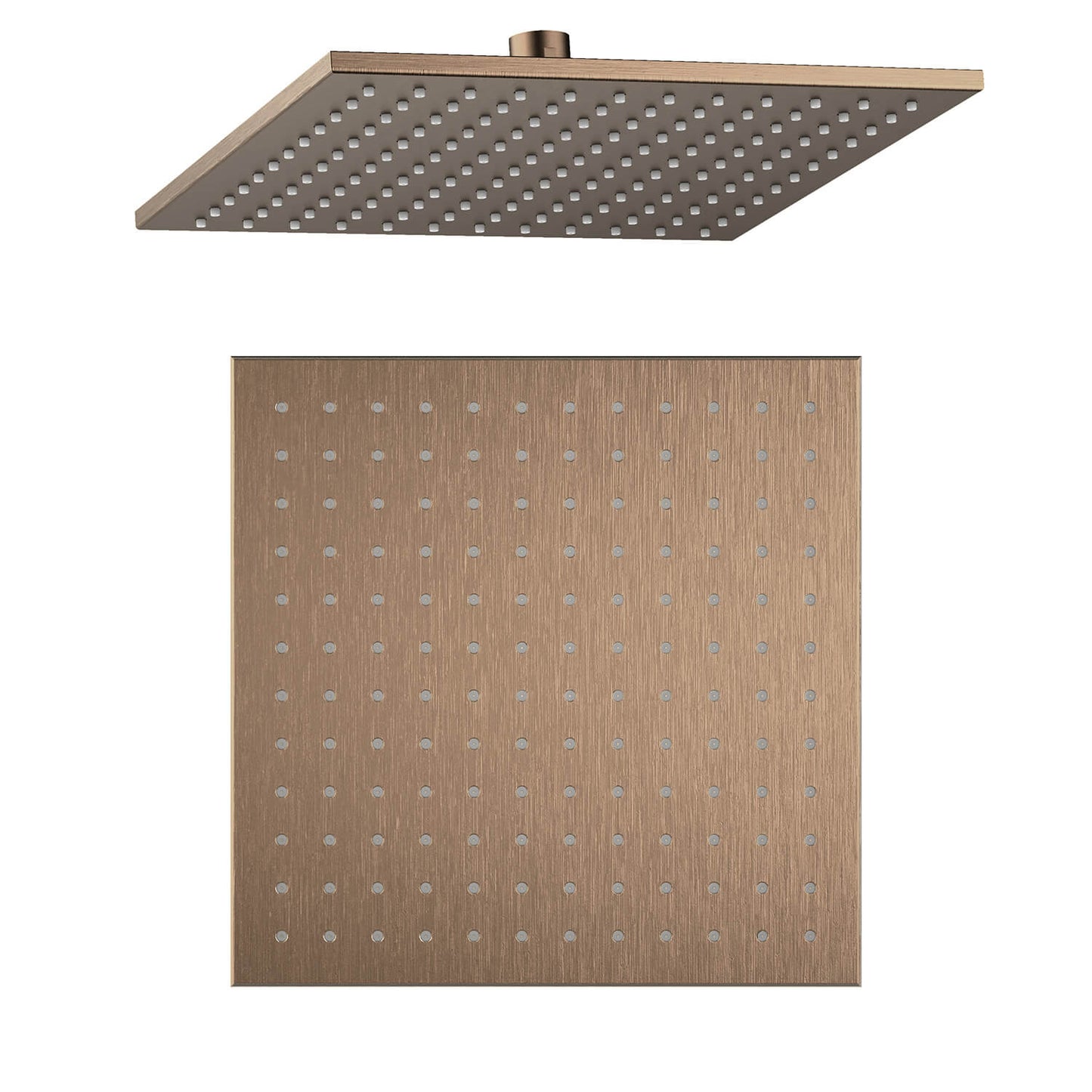 Aquavit 250mm Classic 8mm Thick Square Stainless Steel Rain Showerhead SHD1001