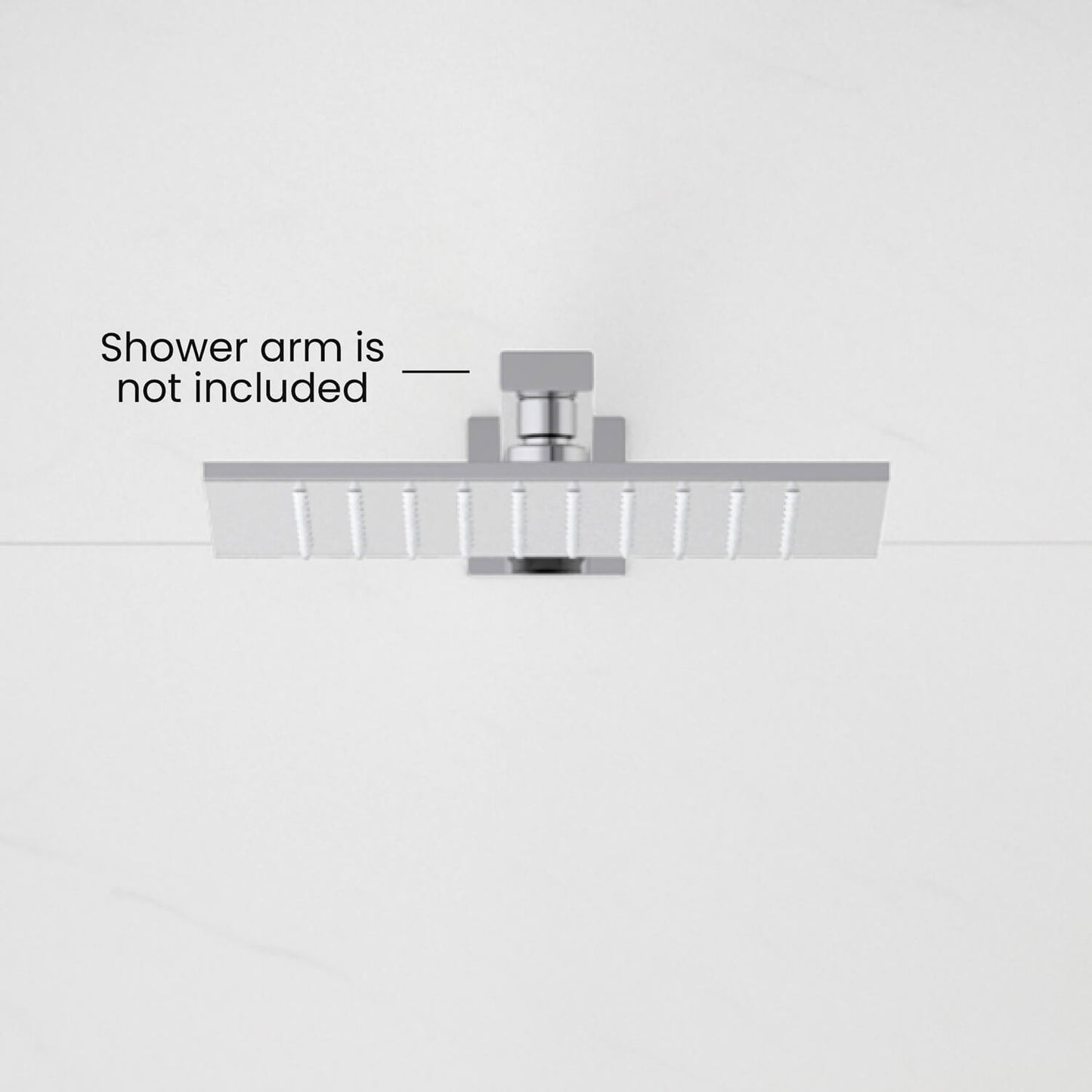 Square Sus304 shower head SHD1001