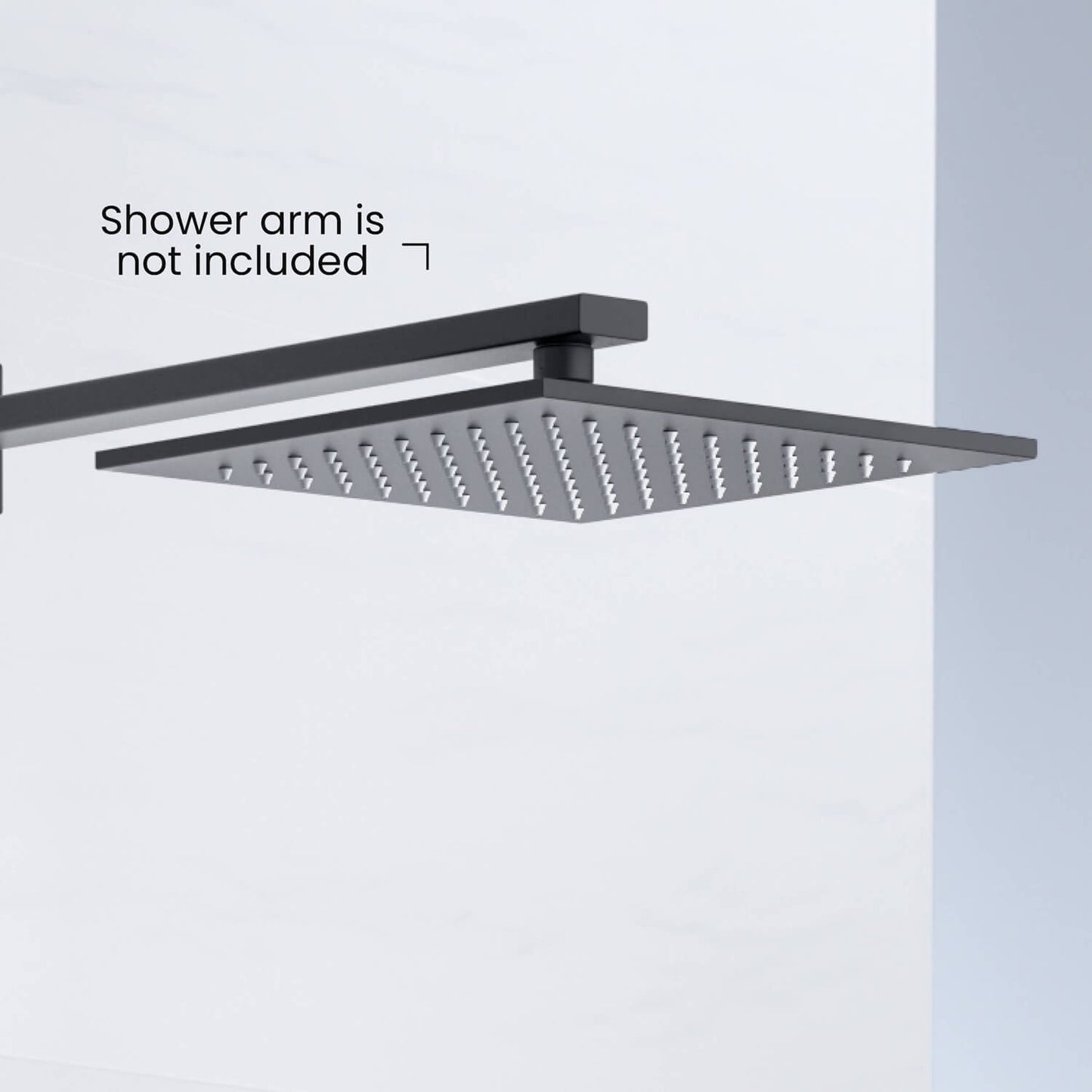 Square Sus304 shower head SHD1001