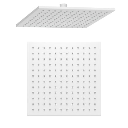 Aquavit 250mm Classic 8mm Thick Square Stainless Steel Rain Showerhead SHD1001