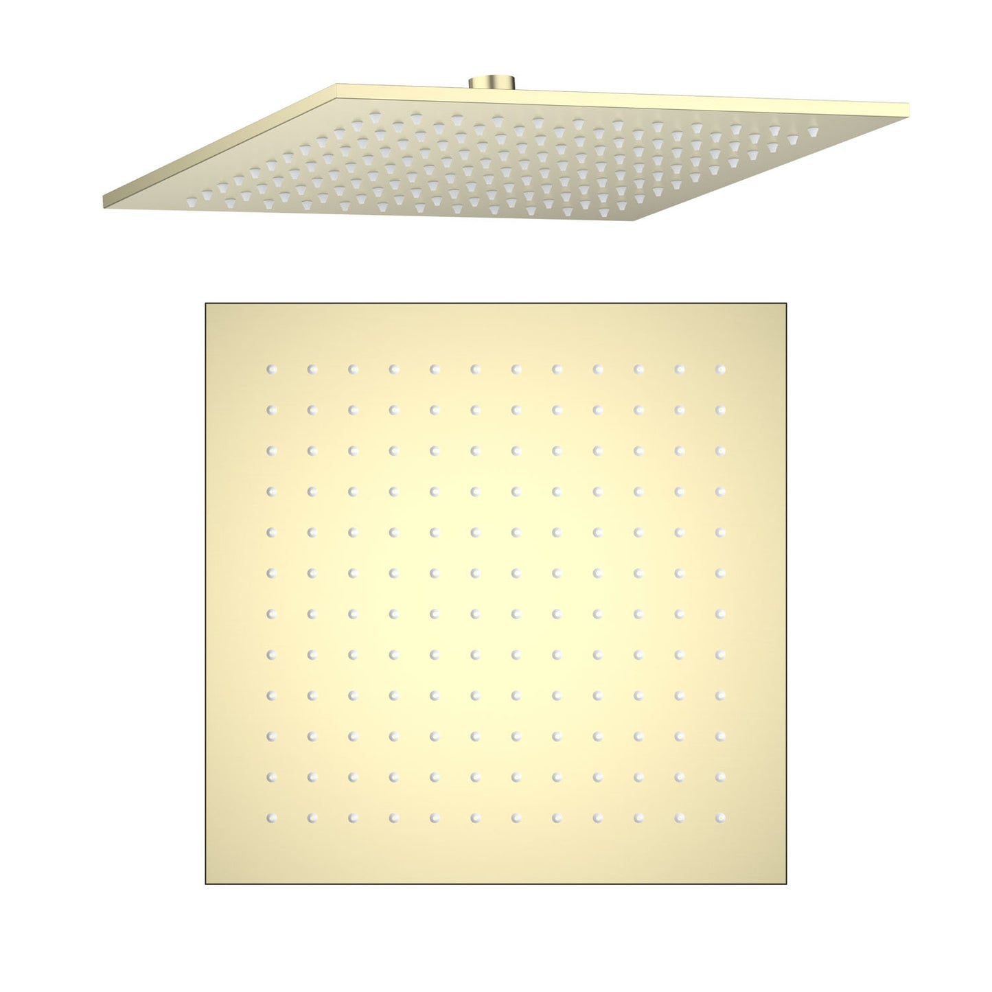 Square Sus304 shower head SHD1201