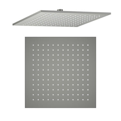 Square Sus304 shower head SHD1201