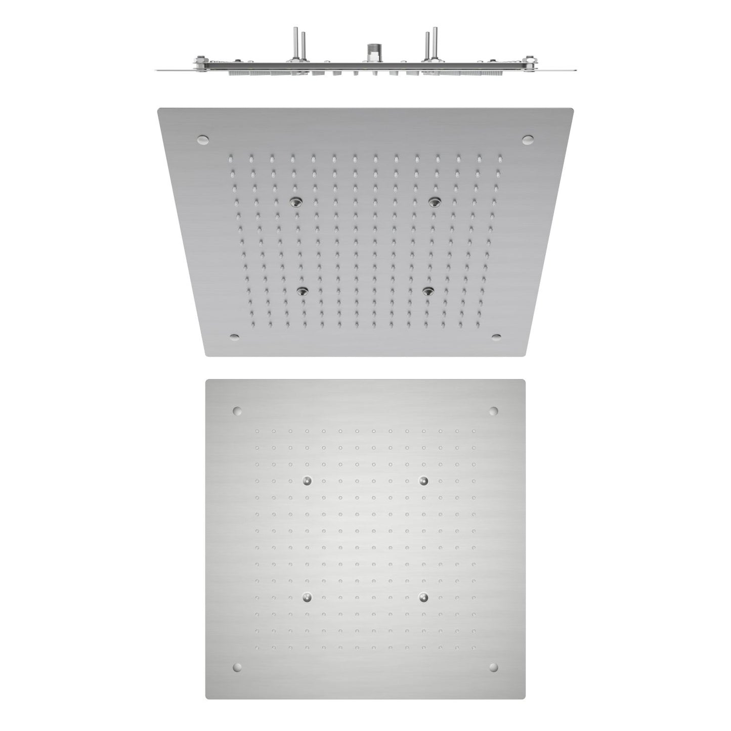 Aquavit 500x500mm Flush-Mount Ceiling Rainfall Showerhead with 3-Tier Reinforced Structure SHE2001
