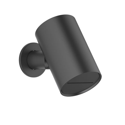 AQUAVIT SHG0303 matte black adjustable wall-mounted waterfall shower head