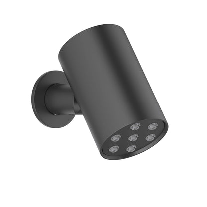 AQUAVIT SHG0304 matte black adjustable wall-mounted mist shower head