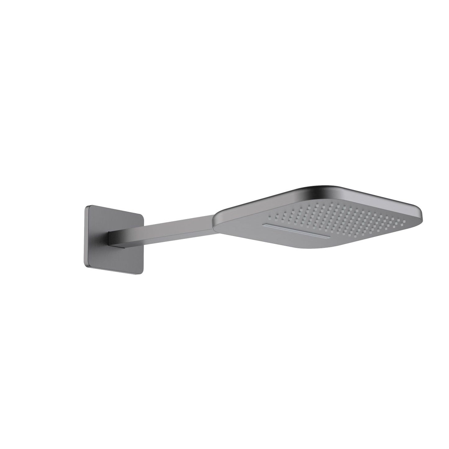 Solid Brass 2-Function Wall-Mounted Shower Head with Rain and Waterfall SHG1001