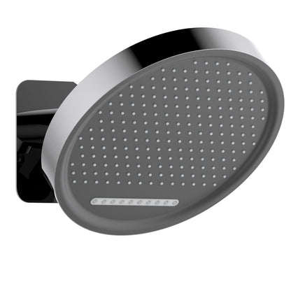 323 mm round shower head with front oscillating spray
