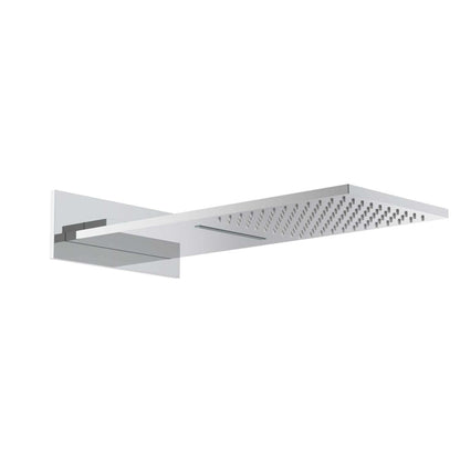 Integrated wall-mounted shower head with installation box