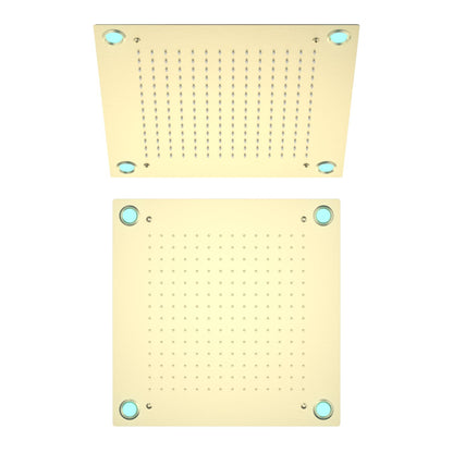 Square Ceiling head shower with LED light SHL2001