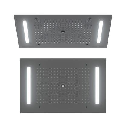 2 Way Ceiling head shower with LED light SHL2701