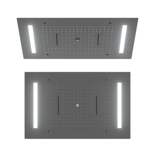 3 Way Ceiling head shower with LED light SHL2702