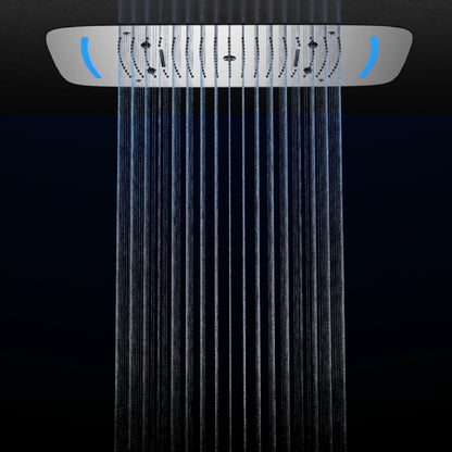 3 Way Ceiling head shower with LED light SHL2703