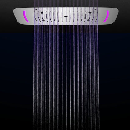 3 Way Ceiling head shower with LED light SHL2703