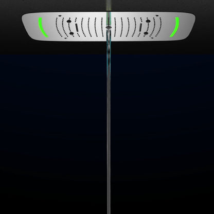 3 Way Ceiling head shower with LED light SHL2703