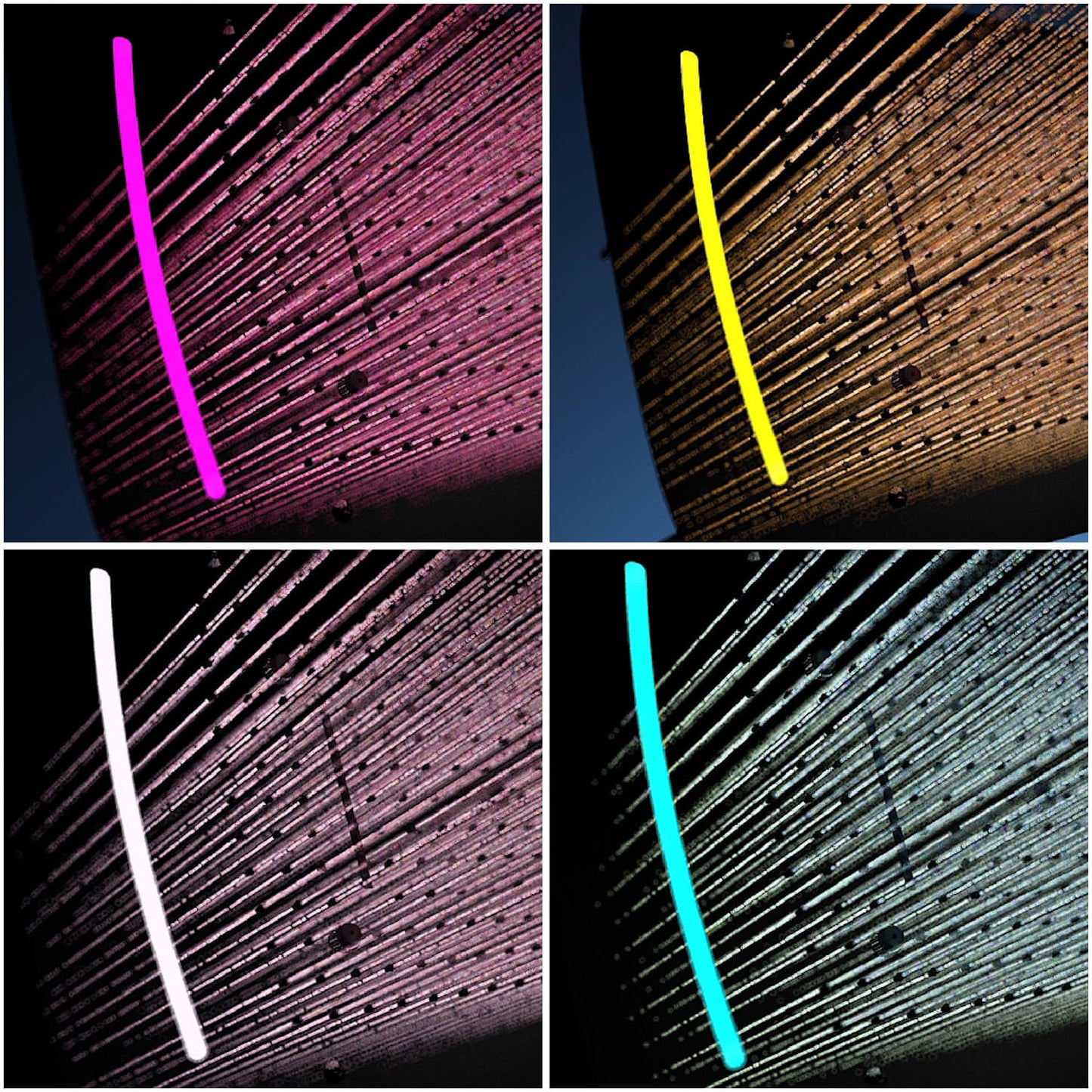 3 Way Ceiling head shower with LED light SHL2703