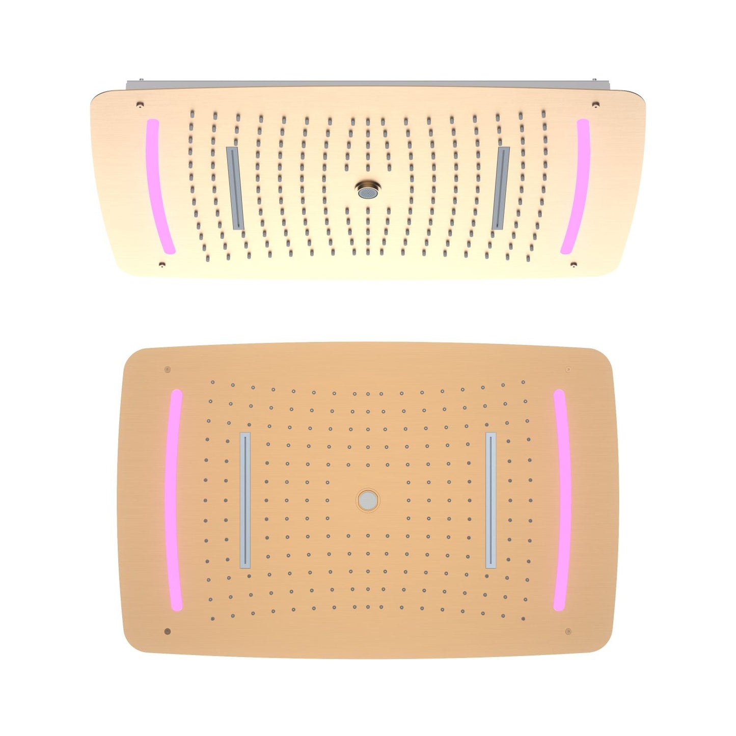 Aquavit 680x480mm 3-Function Ceiling LED Rainfall Showerhead SHL2704