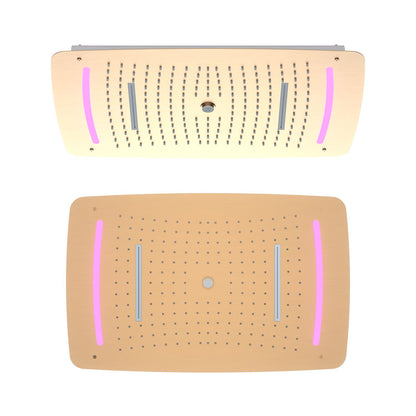 Aquavit 680x480mm 3-Function Ceiling LED Rainfall Showerhead SHL2704