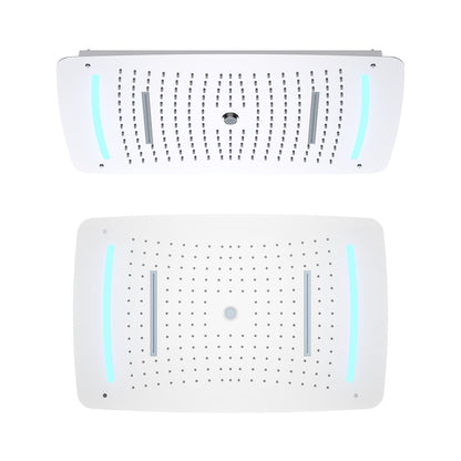 Aquavit 680x480mm 3-Function Ceiling LED Rainfall Showerhead SHL2704