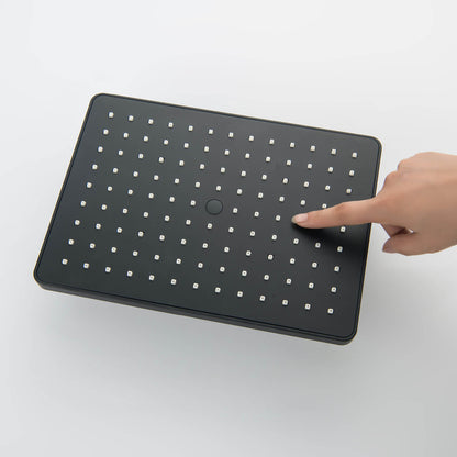 Square 10 inch ABS shower head SHP1001