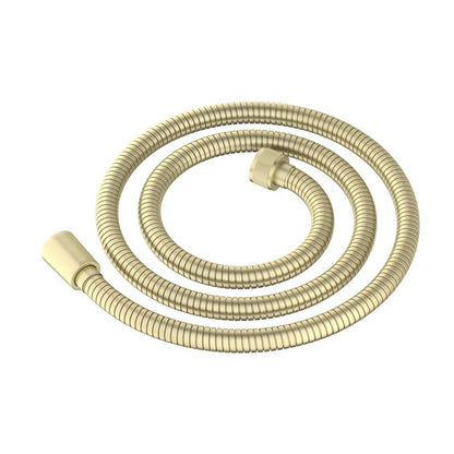 SL1202 brushed gold 1200 mm high-pressure stainless steel shower hose with smooth connectors