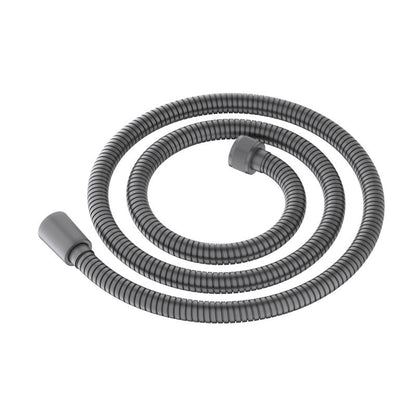 SL1202 brushed gunmetal 1200 mm high-pressure stainless steel shower hose with smooth connectors