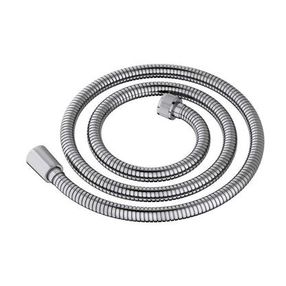 SL1202 chrome 1200 mm high-pressure stainless steel shower hose with smooth connectors