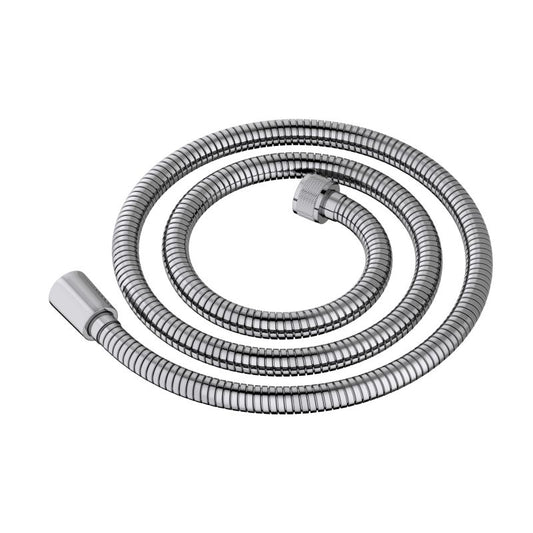 SL1202 chrome 1200 mm high-pressure stainless steel shower hose with smooth connectors