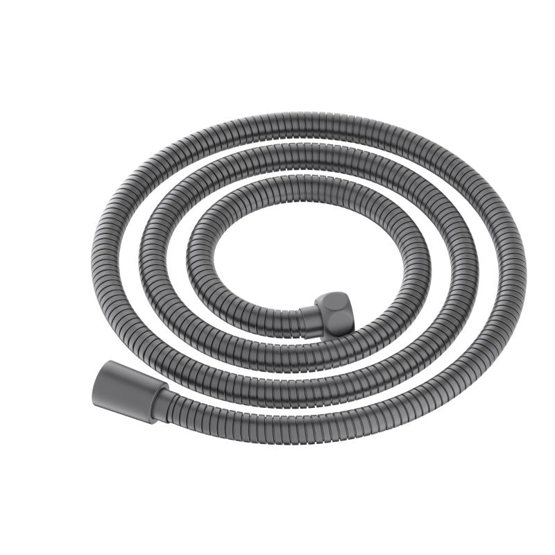 SL1501 brushed gunmetal 1500 mm SUS304 anti-twist shower hose with smooth connector