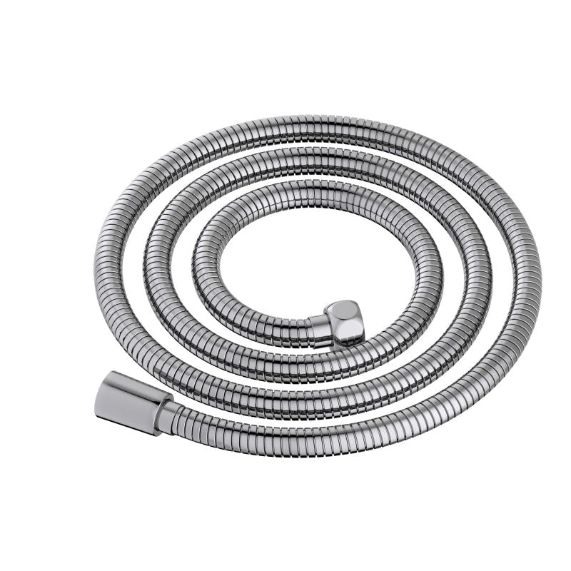 SL1501 matte black 1500 mm SUS304 anti-twist shower hose with smooth connector