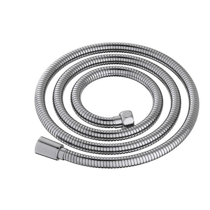 SL1501 matte black 1500 mm SUS304 anti-twist shower hose with smooth connector