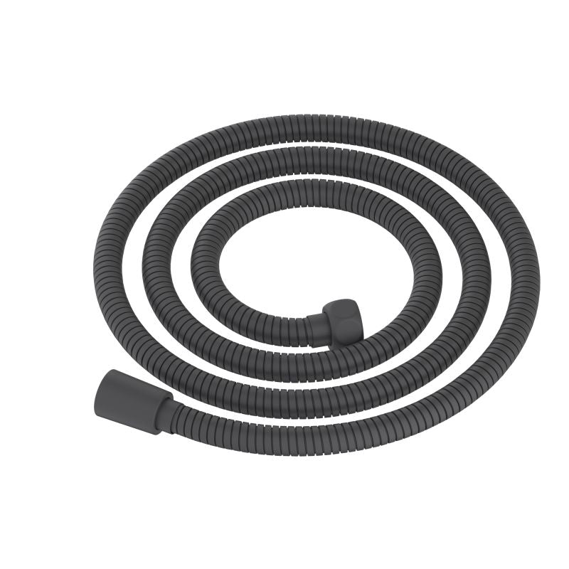 SL1501 matte black 1500 mm SUS304 anti-twist shower hose with smooth connector