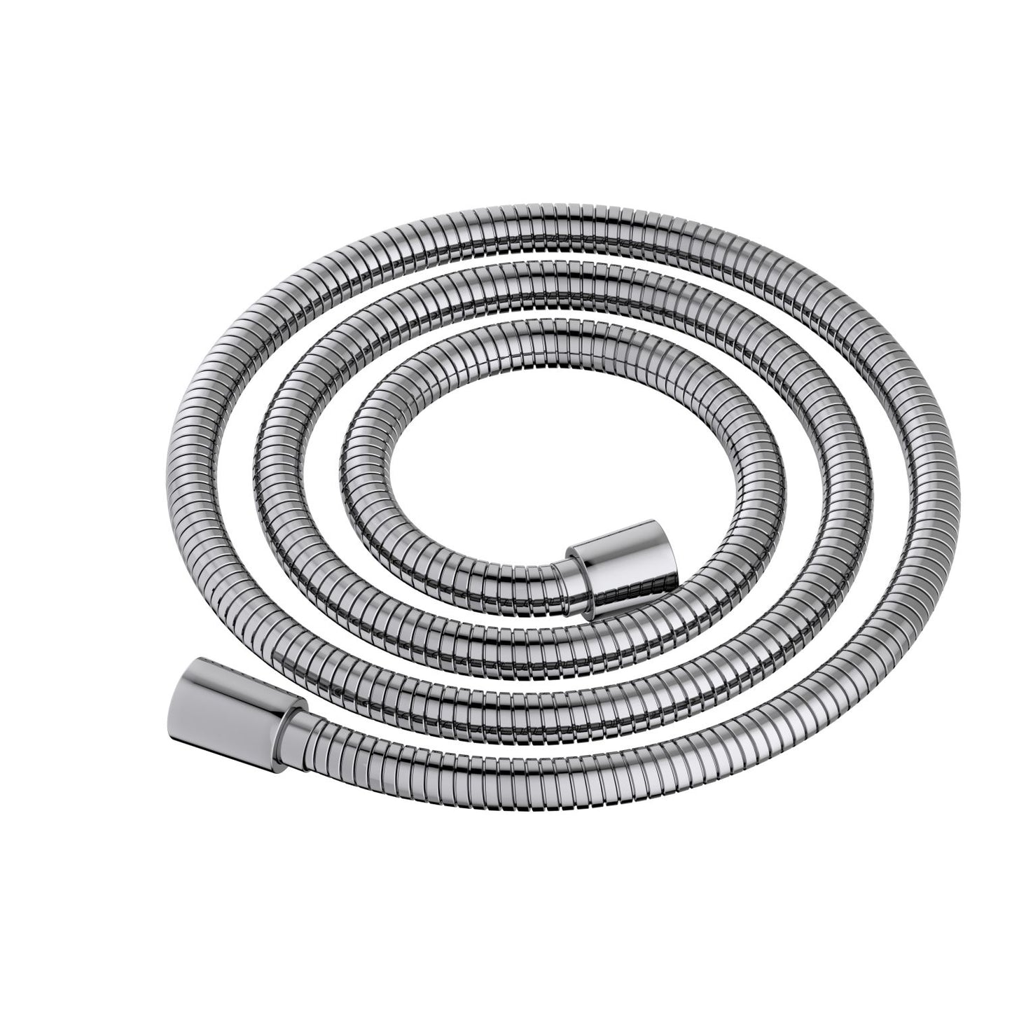 SL1504 chrome SUS304 anti-twist shower hose with smooth G1/2 connectors
