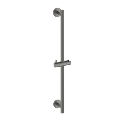 Round Tube Solid Brass Slide Rail with Brass Bracket 700mm SRB7001