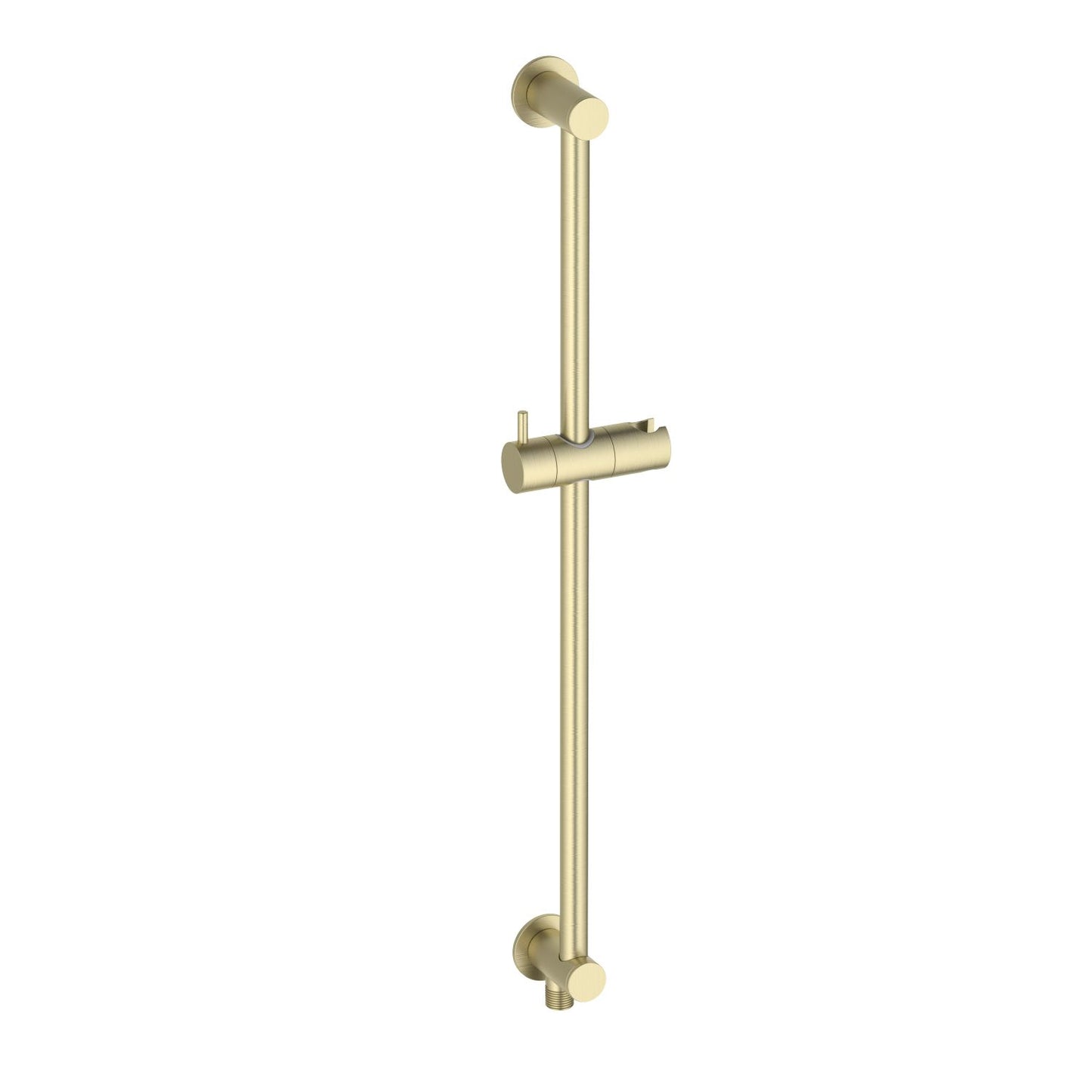 Aquavit Brass Slide Rail with water connector SRS6504