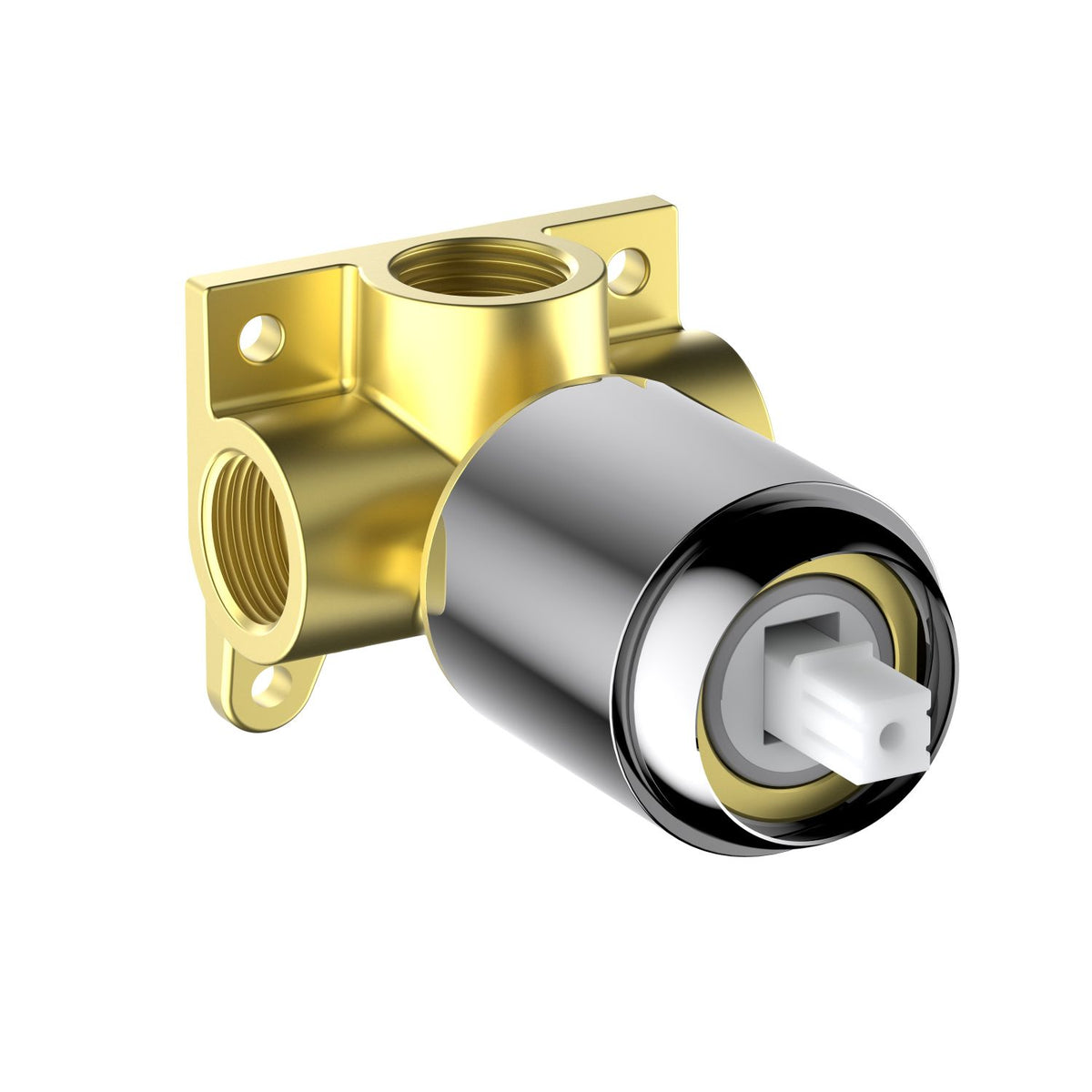Solid Brass Single-Outlet Valve