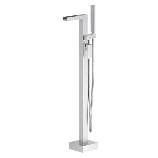 Waterfall Freestanding Tub Filler With one way Hand Shower TF0703011