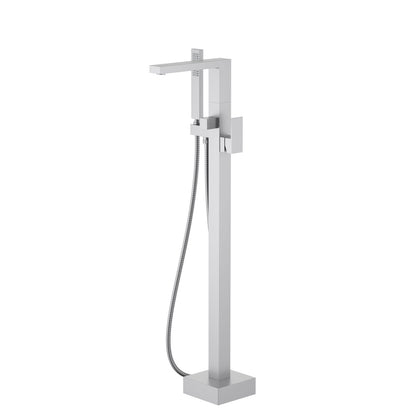 Cube Floor standing tub filler TF0803021