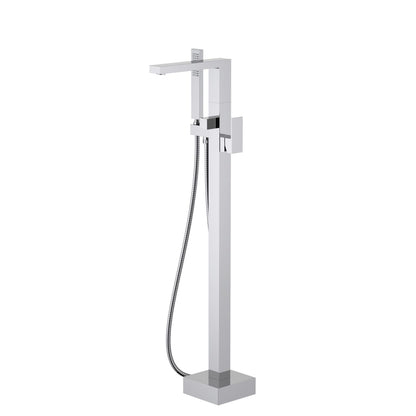 Cube Floor standing tub filler TF0803021