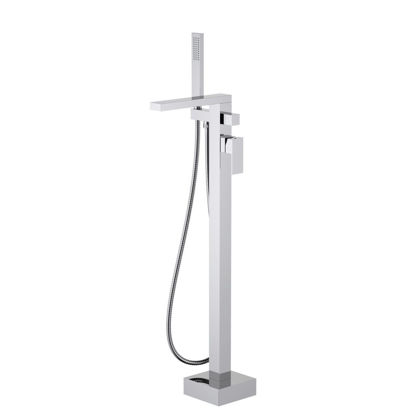Aquavit Cube Freestanding Tub Faucet with Low Profile Brass Spout TF0805021