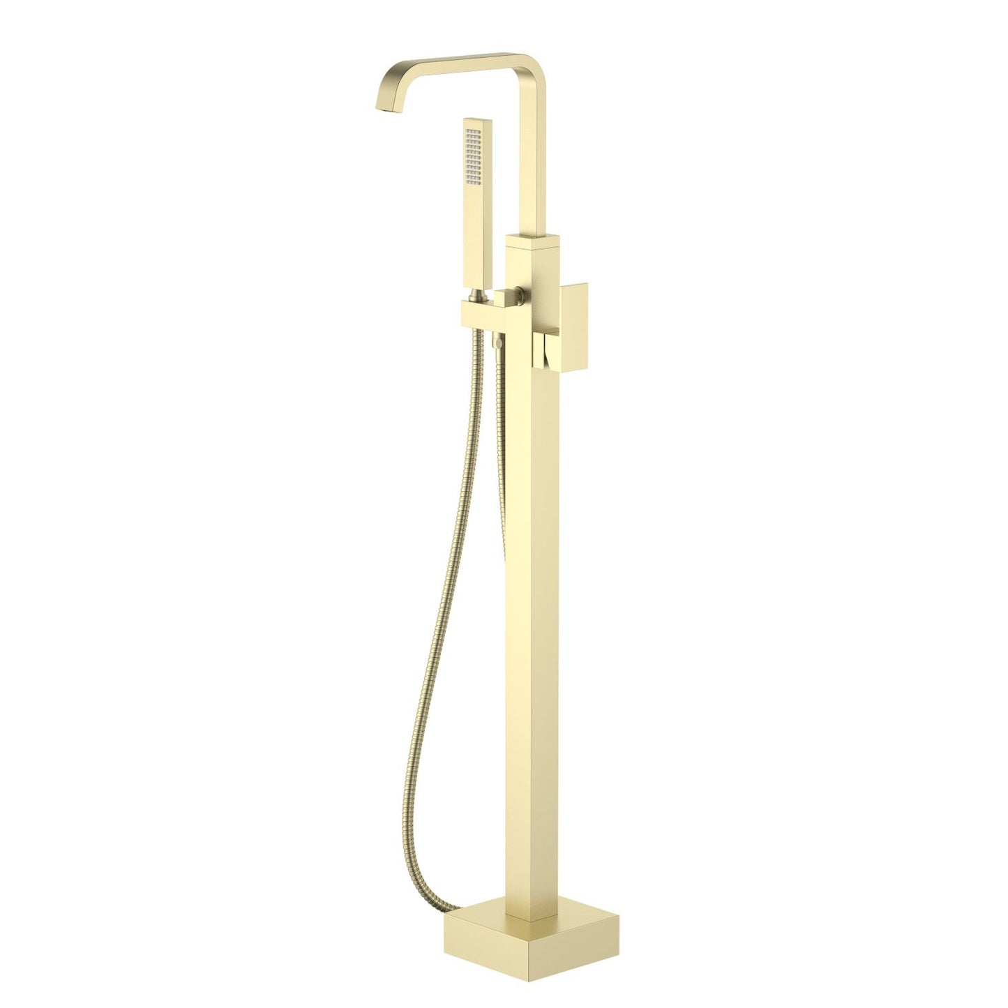 Aquavit Cube Freestanding Tub Faucet with waterfall spout TF0806021