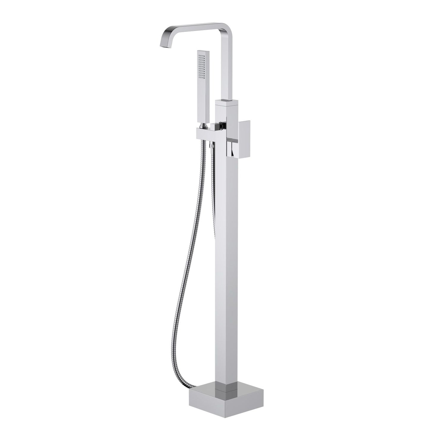 Aquavit Cube Freestanding Tub Faucet with waterfall spout TF0806021
